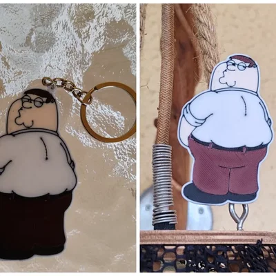 Family Guy - Peter Griffin magnet - keychain (Nam châm & móc khóa)