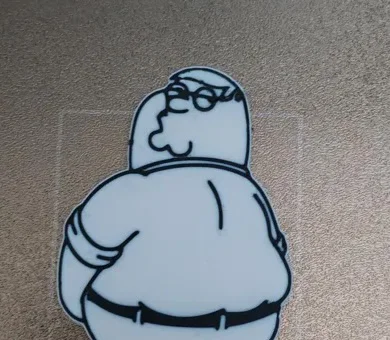 Family Guy - Peter Griffin magnet - keychain (Nam châm & móc khóa) - Image 2