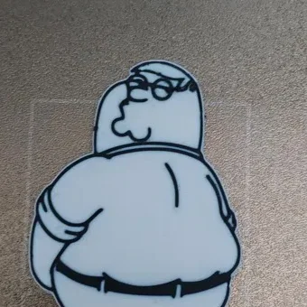 Family Guy - Peter Griffin magnet - keychain (Nam châm & móc khóa)