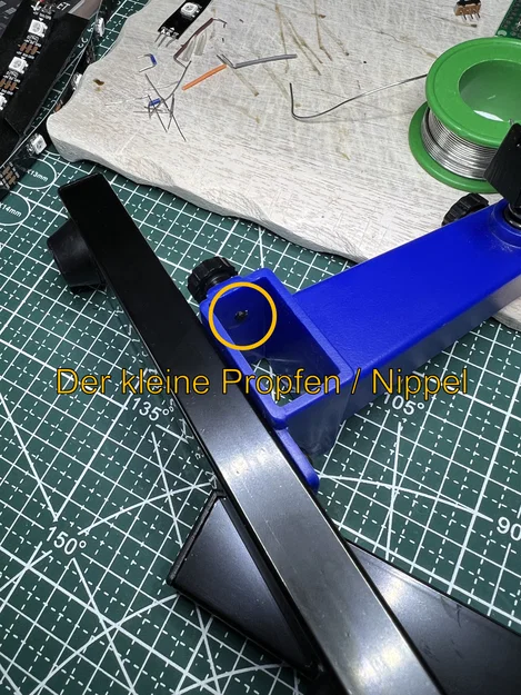 Kẹp giữ PCB - Nippel hỗ trợ hàn (Platinenhalter - Löthilfe Nippel) - Image 2