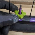 Dụng cụ siết/nới lỏng đai ốc chân van tubeless (Tubeless valve stem tool) - Thumbnail 1