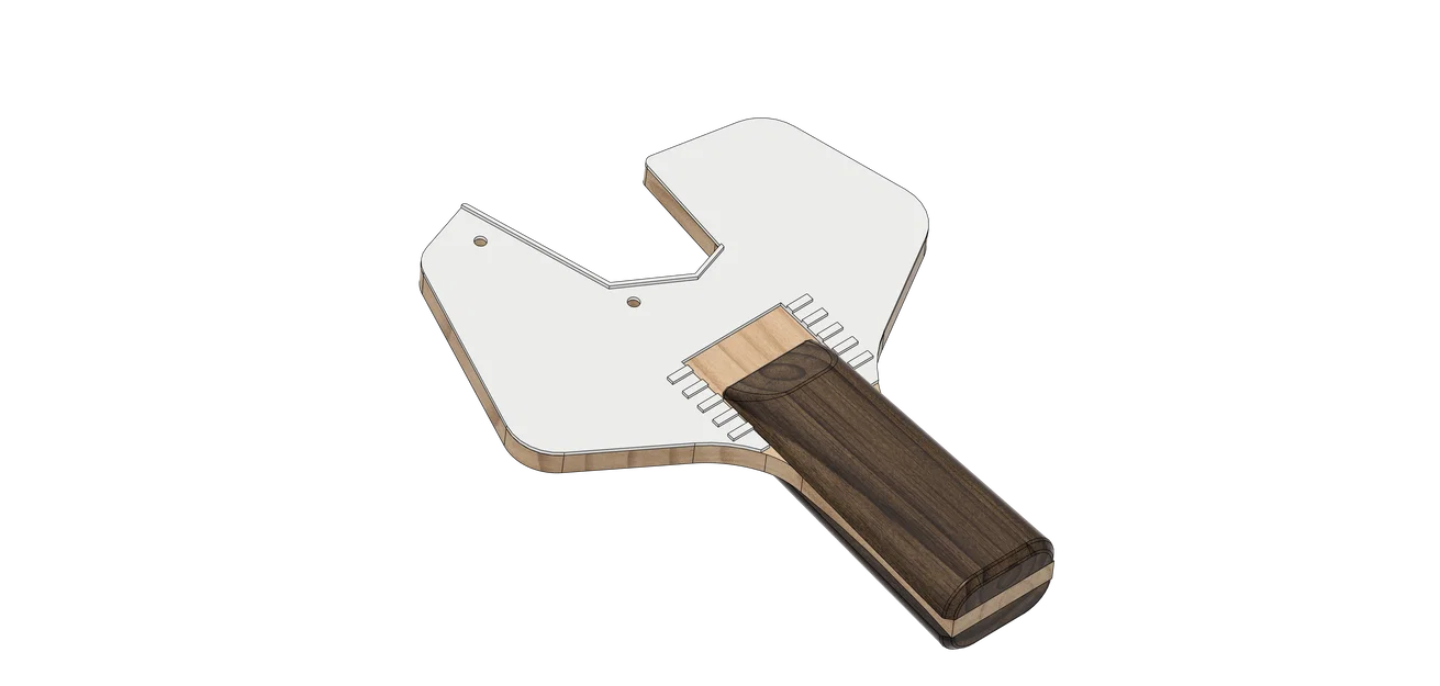 Adapter penhold Quest 3 cho bóng bàn (bản Wood) – Quest3 TT Penhold Adapter - Image 2