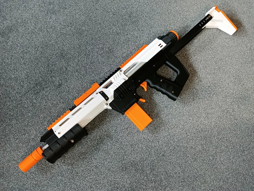 Thanh Iron Sights Profile Thấp, Không Cần Hardware, Gắn Picatinny Rail cho Foam Dart Blaster - Image 2