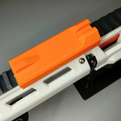 Thanh Iron Sights Profile Thấp, Không Cần Hardware, Gắn Picatinny Rail cho Foam Dart Blaster