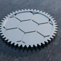 Đế lót ly 3D hình bánh răng Gear Coaster phong cách công nghiệp - Thumbnail 1