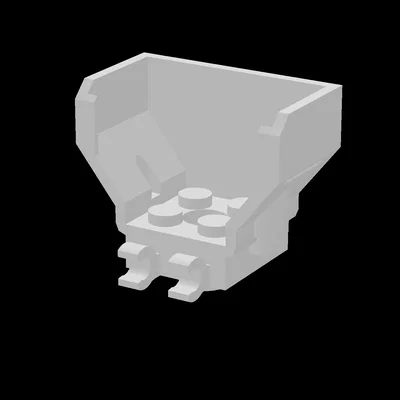 Mô hình buồng lái (Cockpit) 4x2x3 tương thích với Lego