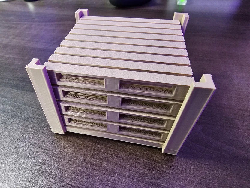 Giá đỡ lót ly dạng pallet (Pallet Coaster Holder) - Image 2