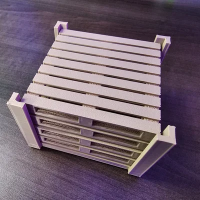 Giá đỡ lót ly dạng pallet (Pallet Coaster Holder)