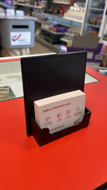 Kệ đựng name card có lưng cao (business card holder with large back) - Image 1