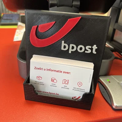Kệ đựng name card có lưng cao (business card holder with large back)