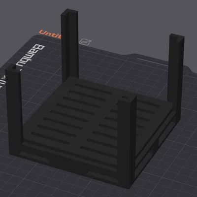 Giá đỡ Pallet Holder xếp chồng tiện lợi cho không gian làm việc