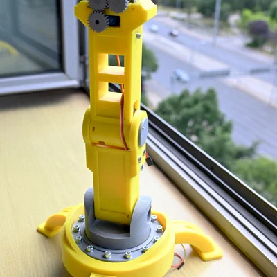 Factorio Inserter – Tay robot 3 DoF lấy cảm hứng từ game Factorio