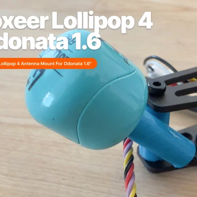 Giá đỡ anten Foxeer Lollipop 4 cho khung Odonata 1.6"