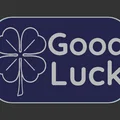 Bảng hiệu “Good Luck” (móng ngựa / cỏ bốn lá) - Thumbnail 3