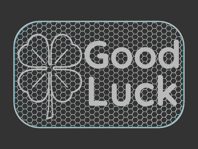 Bảng hiệu “Good Luck” (móng ngựa / cỏ bốn lá) - Image 4