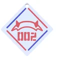 Móc khóa DARLING IN THE FRANXX (Keychain) - Thumbnail 1