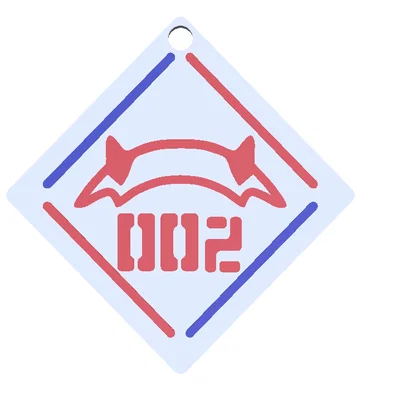 Móc khóa DARLING IN THE FRANXX (Keychain)