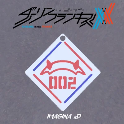 Móc khóa DARLING IN THE FRANXX (Keychain)