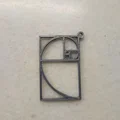 Bông tai Tỷ lệ Vàng (Golden ratio earings) - Thumbnail 2