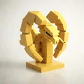 Mô hình Lowpoly cung Bọ Cạp (Scorpio) trang trí in 3D ấn tượng - Thumbnail 1