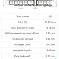 Thước đo độ mòn sên (Chain wear gauge) cho sên xe máy 525 - Thumbnail 5