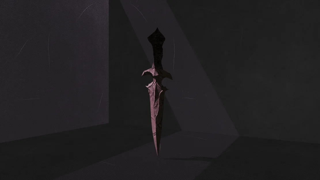 Mô hình 3D Dagger No.2 - Dao găm cổ đại đầy bí ẩn - Image 1