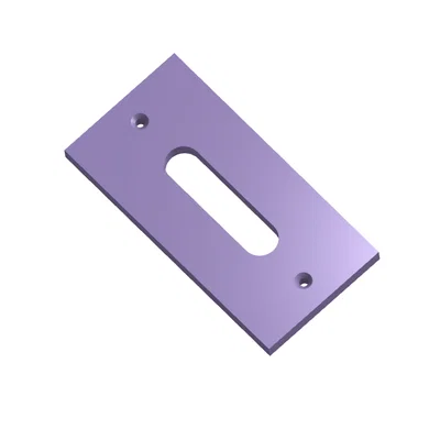 Jig dẫn hướng phay khe tay cầm gỗ (Router Hand Slot Jig)