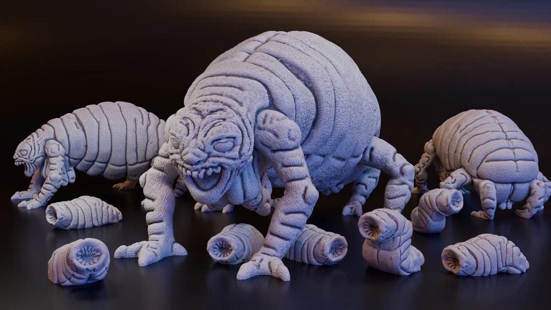 Rot Grub Queen và Rot Grub Swarms (DND / TTRPG) - Image 2