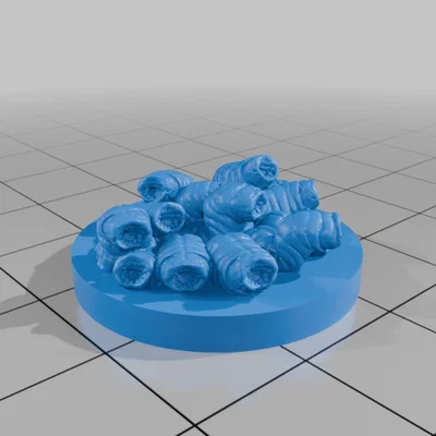Rot Grub Queen và Rot Grub Swarms (DND / TTRPG)
