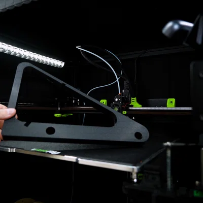 Giải pháp lưu trữ spool filament và hộp (rack dùng ống 20mm)