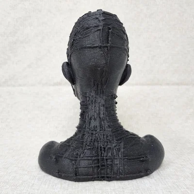 Tượng chân dung cô gái Nubian nghệ thuật in 3D