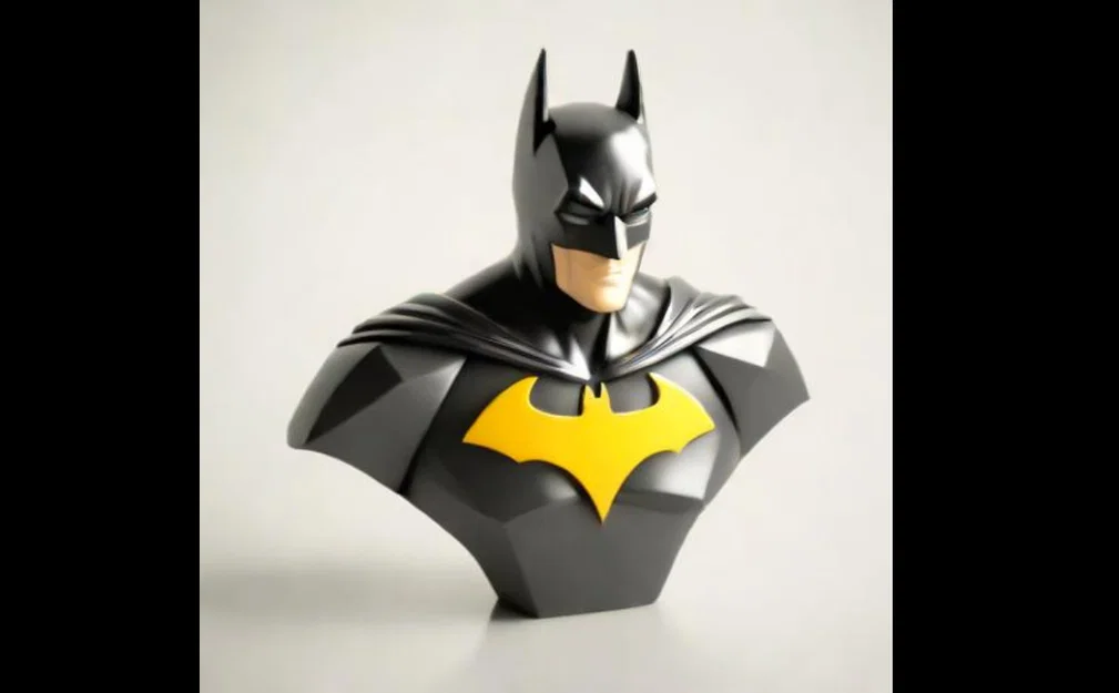 Mô hình Batman phong cách Lowpoly 12cm trang trí bàn làm việc - Image 1