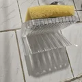 Kệ dán để miếng rửa chén thoát nước vào bồn rửa (Draining kitchen sticky sponge holder) - Thumbnail 5