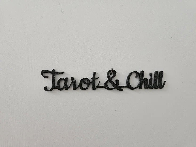 Mô hình trang trí tường Tarot & Chill - Thiết kế phong cách Witchy - Image 1