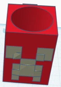 Mẫu cốc đựng đồ hình Creeper Minecraft cực chất cho game thủ - Image 1