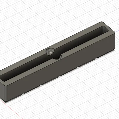 Khay Đựng Thước Kẻ Hệ Gridfinity 6x1 (Dài 24cm) - Gọn Gàng Tiện Dụng