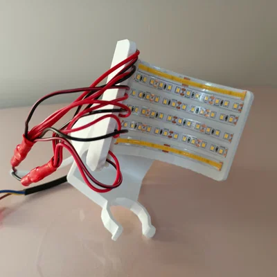 Giá đỡ đèn LED hỗ trợ chụp ảnh Macro và kính hiển vi
