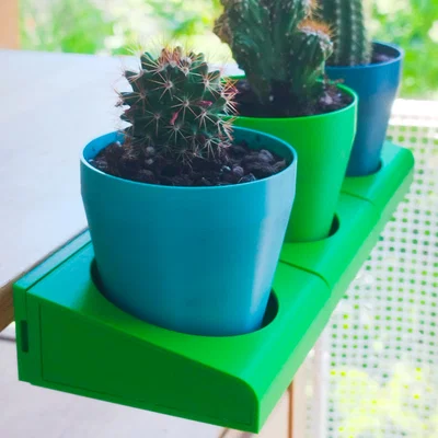 Chậu hoa tròn treo tường