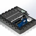 Vỏ hộp đựng Arduino UNO, màn hình LCD 16x2 và linh kiện điện tử - Thumbnail 3