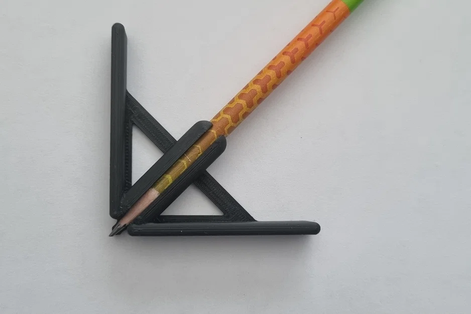 Dụng cụ chép hình (Contour Tool) kết hợp thước vuông 3D in tại nhà - Image 2
