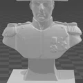 Mô hình tượng bán thân Napoleon Bonaparte - File in 3D chi tiết - Thumbnail 1