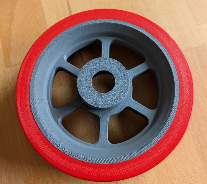 Bánh sau Ardumower (Hinterrad) 120mm - Image 4