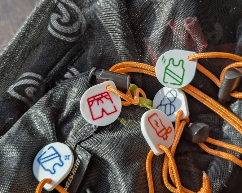 Tag phân loại túi gym (Multi-Material) - Image 1