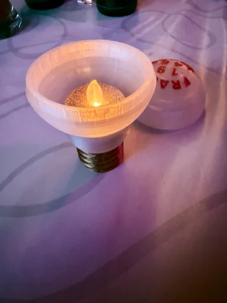 Bóng đèn sợi đốt làm nắp chai và đèn bàn - Image 4
