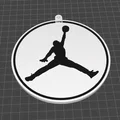 Mô hình trang trí logo Jumpman Michael Jordan in 3D cực chất - Thumbnail 1