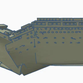 Mô hình xác tàu Titanic (Titanic Wreck) độc đáo để bàn