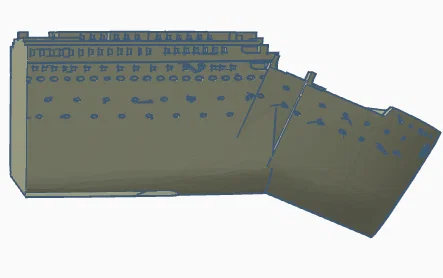 Mô hình xác tàu Titanic (Titanic Wreck) độc đáo để bàn - Image 3