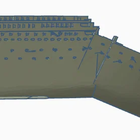Mô hình xác tàu Titanic (Titanic Wreck) độc đáo để bàn