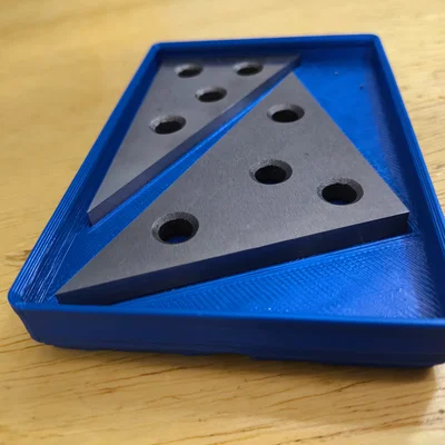 Khay 3D Gridfinity đựng bộ ke góc 30-60-90 chuyên dụng