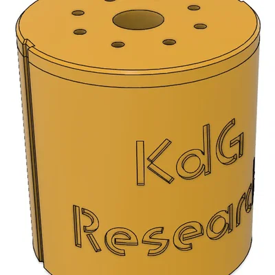 Mô hình 3D viên nang Slimme Slokjes từ KdG Research